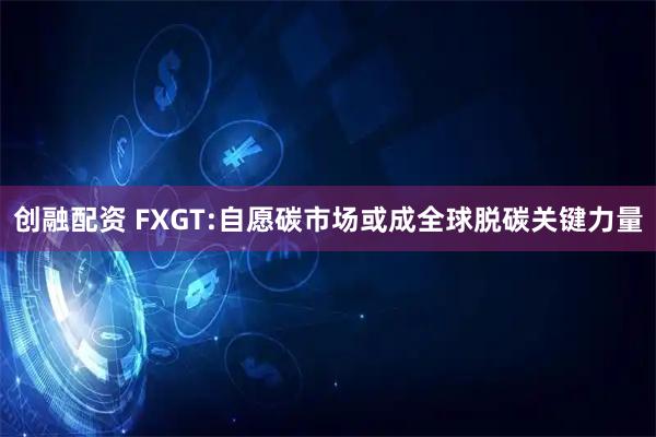 创融配资 FXGT:自愿碳市场或成全球脱碳关键力量
